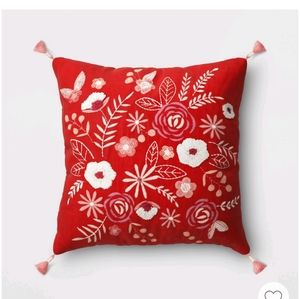 Opalhouse- beaded pillow